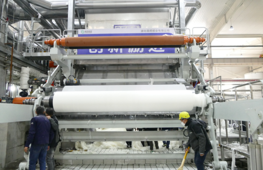 【项目】丽邦集团旗下湖北基地第5台宝拓纸机顺利投产
